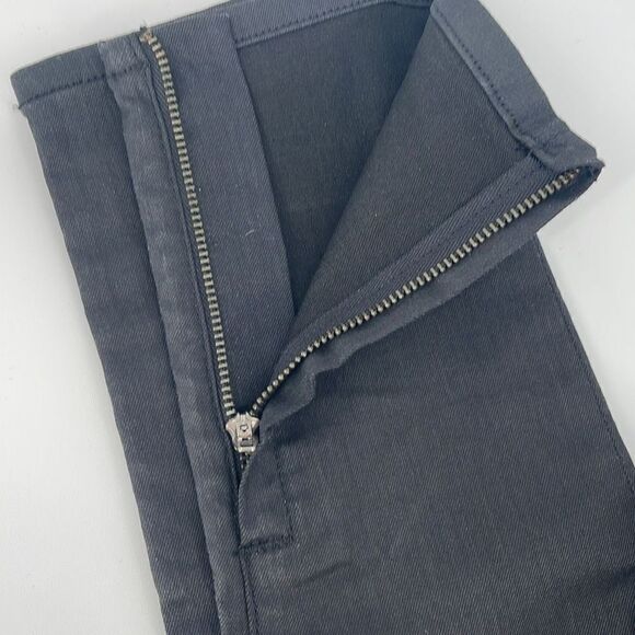 Rag & Bone Intermix Womens Skinny Zipper Capri Jeans Stretch‎ Black Size 27 - Picture 6 of 12